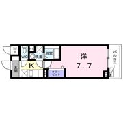 ウエスト シックスの間取り画像