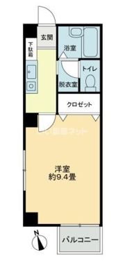 フォブールHINATAの間取り画像