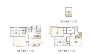 栗橋戸建住宅の間取り画像