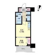セレニテ神戸元町の間取り画像
