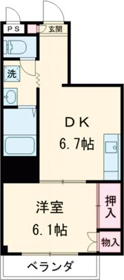 L’avenir Ka・su・gaの間取り画像