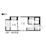 エトワール大曽根の間取り画像