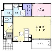 サンライズガーデン Gの間取り画像