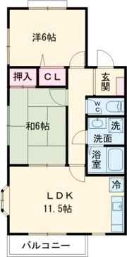 Hope HIlls Ogami Ⅴの間取り画像