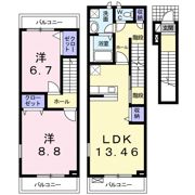桜 115 HOMESの間取り画像