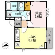 cozy fieldの間取り画像
