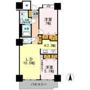 品川シーサイドビュータワー Ⅰの間取り画像