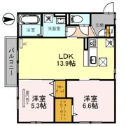 レセンテ南茨木の間取り画像