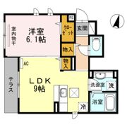 D-room東中野の間取り画像