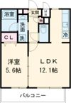 アンジュ京都天神川の間取り画像
