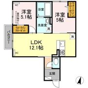 エステレラ23の間取り画像