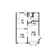 レプリントンハイツA棟の間取り画像