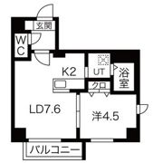 GARE89(ガレハチキュウ)の間取り画像