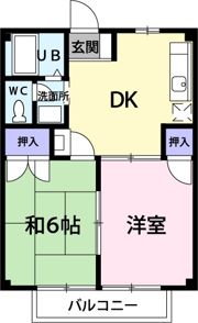 ファミーユ6の間取り画像