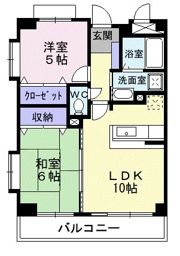 リバーサイド城南の間取り画像