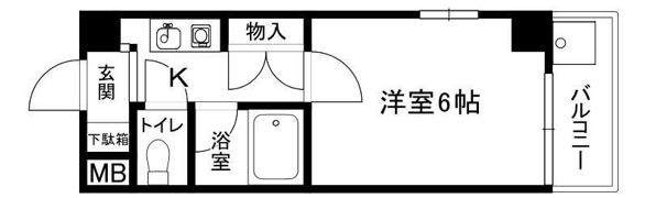 メゾン岩滝の間取り画像