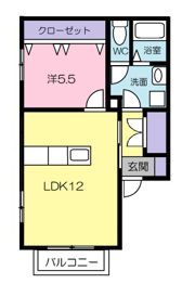 アリオス高須の間取り画像