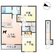 アルテイシアの間取り画像