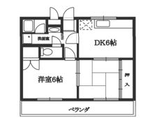 クレストヴィラ千鳥の間取り画像