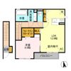 ティエード マロン Aの間取り画像