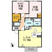 ローゼンシュタット A棟の間取り画像