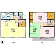ガーデンタウン松島 A-1棟の間取り画像
