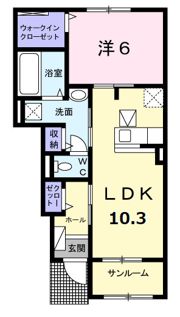 ブルゴーニュの間取り画像