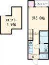 modern palazzo 西時津A棟の間取り画像