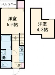 modern palazzo 西時津 Aの間取り画像