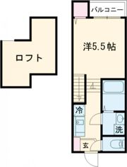 modern palazzo 西時津A棟の間取り画像