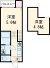 modern palazzo 西時津B棟の間取り画像