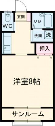 アーバんハイツAの間取り画像