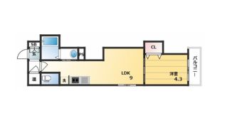 GRANDIR近江堂の間取り画像