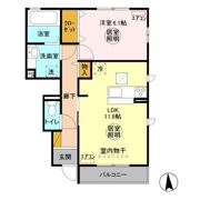 グランライト Cの間取り画像