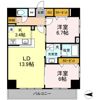 D-room早稲田の間取り画像