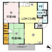 ハイツ万葉 B棟の間取り画像