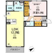 大供MOMOの間取り画像