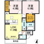 フローラル平野の間取り画像