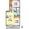 メゾンドールの間取り画像