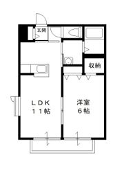 グリーンルーフの間取り画像