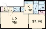 旭コーポⅢの間取り画像