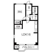 マンション中村の間取り画像
