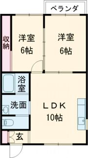 センティール五稜郭の間取り画像