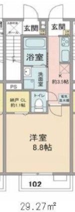 モンチャテウの間取り画像