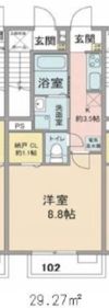 モンチャテウの間取り画像