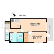 ブランドール山王の間取り画像