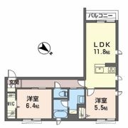 メゾンシュシュの間取り画像