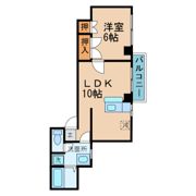 八坂コーポの間取り画像