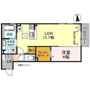 ベルフォレットの間取り画像
