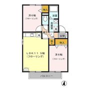 ヴェルフェルムの間取り画像